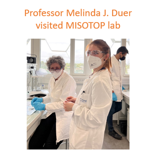 Professor Melinda J. Duer’s visit